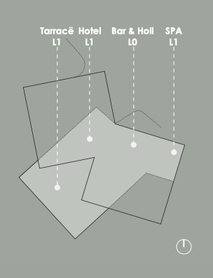 Zone D — Hotel · Terrace · SPA